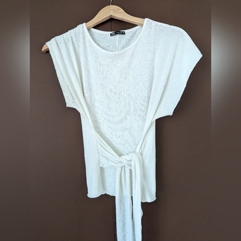 ZARA - Breezy top with sash